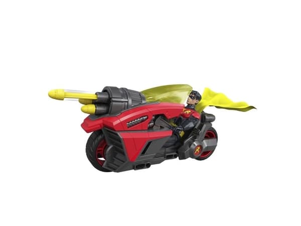 DC Universe Robin 15cm & Small Vehicle