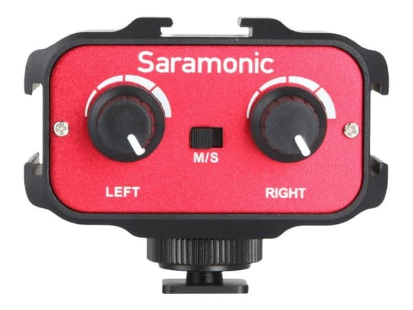 Saramonic SR-AX100 audio switch Black, Red