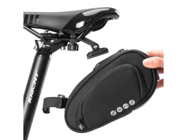 Rockbros C40 sykkelveske under salen - sort