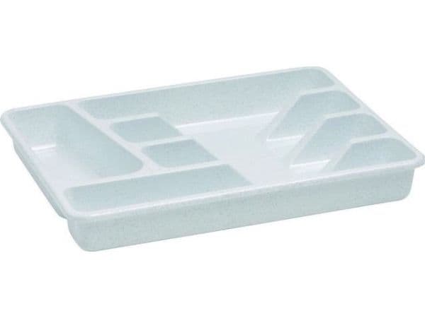 Bestickorganisatör Curver Cutlery Organizer grå