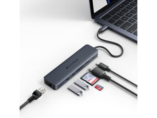 HyperDrive Next - Dockningsstation - USB-C 3.2 Gen 2 / Thunderbolt 3 / Thunderbolt 4 - HDMI