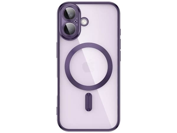 Tech-Protect MagFlex Case for iPhone 17 - Transparent Purple