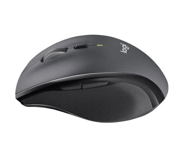 Logitech Marathon Mouse M705, Oikeakätinen, Optinen, Langaton RF, Musta