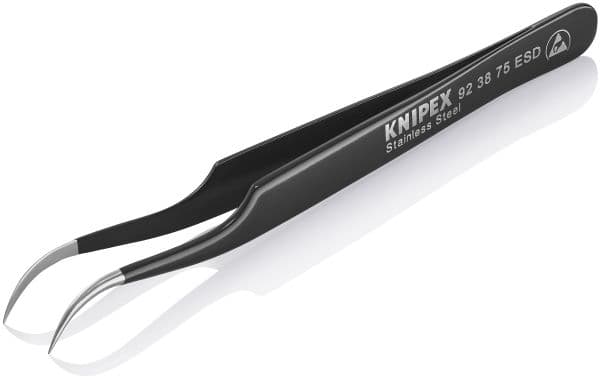 Knipex 92 38 75 ESD, Sort, Metallic, 17 g, 12 cm