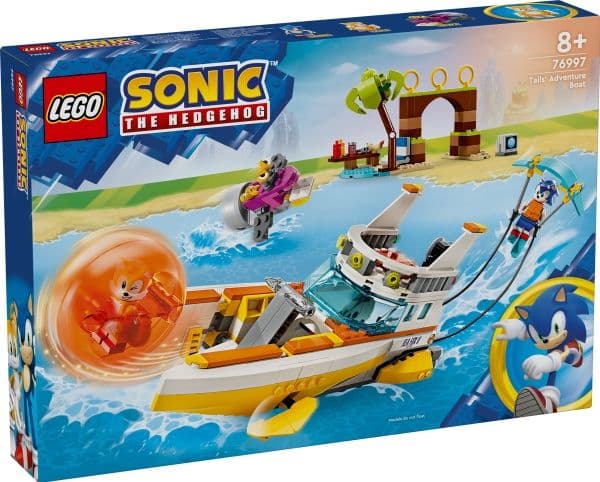 LEGO Sonic 76997 Tailsin seikkailuvene