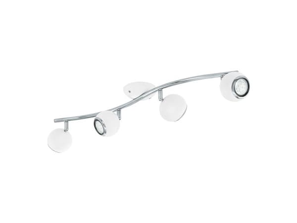 EGLO BIMEDA spottskena krom/vit, 4L