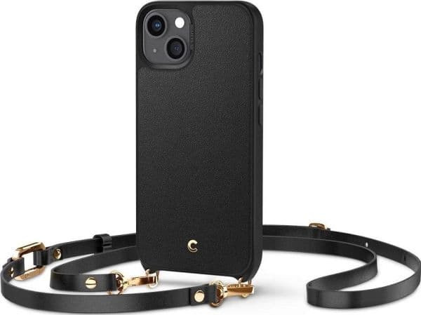 Spigen Classic Charm, Etui, Apple, iPhone 13, 15,5 cm (6.1"), Sort