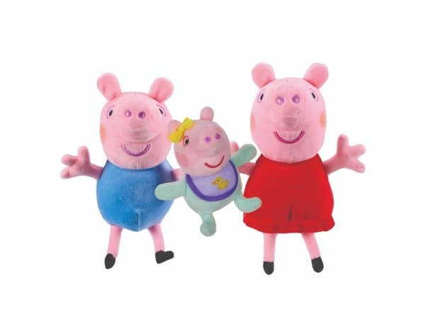 PEPPA PLYSJ 3PK