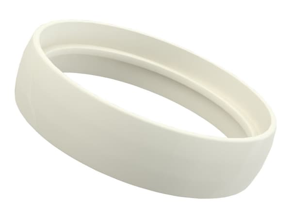 Multibrackets M Pro - Monteringskomponent (rørdekke) - plastikk - hvit - stangmontering