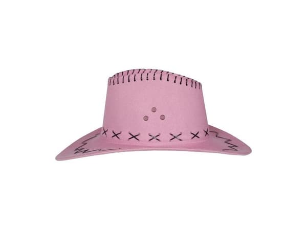 Pink Cowboyhat, barn