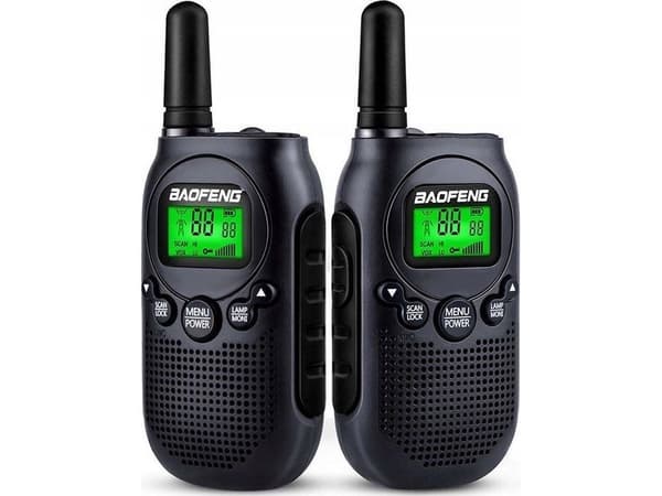 Baofeng BF-T6 Panda komradio svart