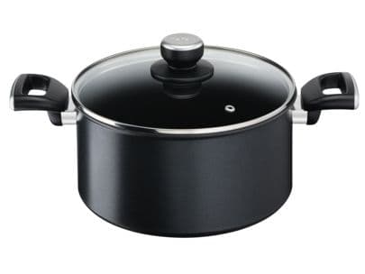 Tefal G2554672, 5,2 L, Rund, Sort, Aluminium, Titanium, Sort