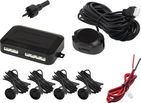 Backsensorsensor för parkering 22 mm svarta ögon