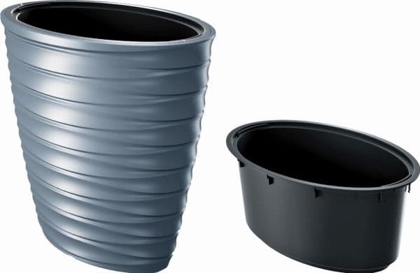 Prosperplast Pot Freze DPFEE600 vaaleanharmaa