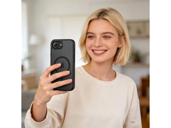 Tech-Protect BasicMag MagSafe-skal för iPhone 16e / 17e - Svart