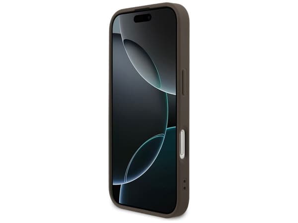Guess 4G Classic deksel for iPhone 17 – brun