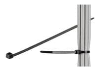 MicroConnect - Kabelbånd - sort - 28 cm (pakke med 100)