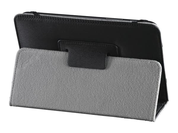 Hama Essential Line "Strap" - Vikbart fodral för mobiltelefon - polyester - svart - 7"