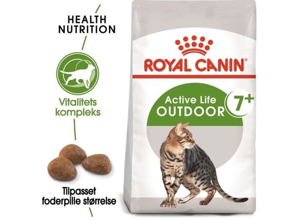 Royal Canin Outdoor 7+ Ageing tørfoder til kat - 4 kg