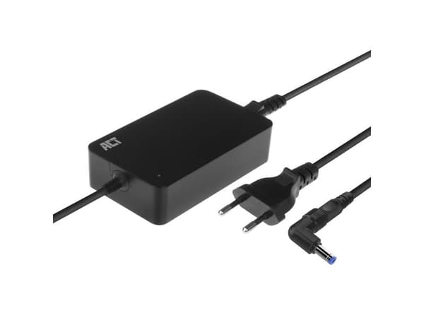 ACT AC2055 strømforsyning & inverter Innendørs 65 W Sort