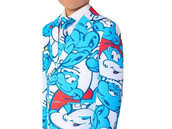 Opposuit Smurffit pojille