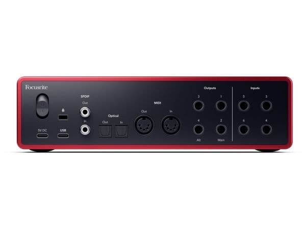 " Focusrite Scarlett 16/16 4. sukupolven kaiuttimet - Interfejs Audio