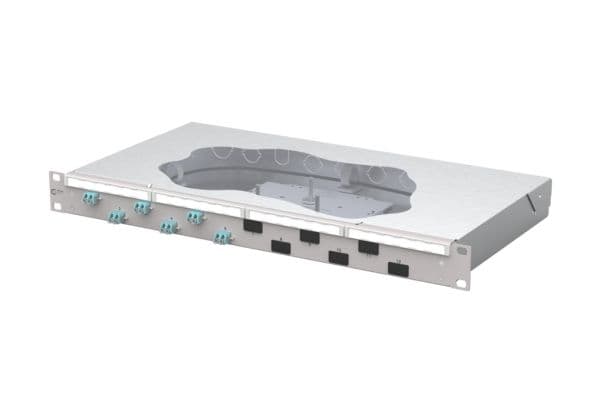 METZ CONNECT Patchfeld OpDAT fix2 splice 6xLC-D OM3