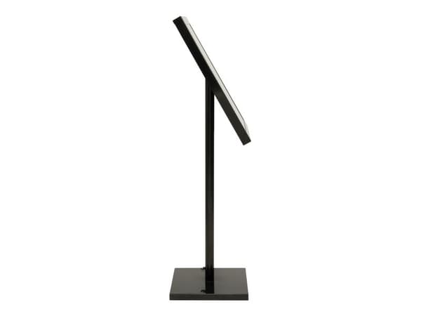 Securit® BLACK STAR LED informationsdisplay för 4xA4, set med stativ