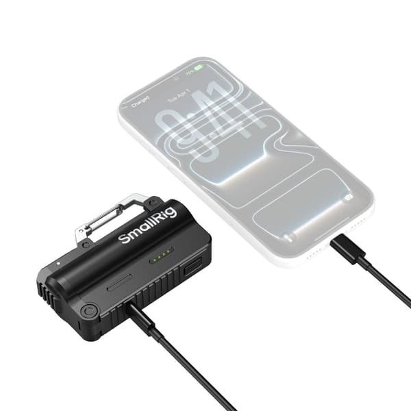 SmallRig 6091, 5000 mAh, Litium, 3,6 V, Musta