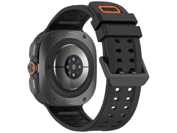 Tech-Protect Silicone Air Strap for Samsung Galaxy Watch Ultra 47mm - Black