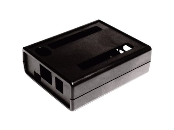 Hammond Electronics 1593HAMBONEBK SBC-kabinett, passer til BeagleBoard, sort