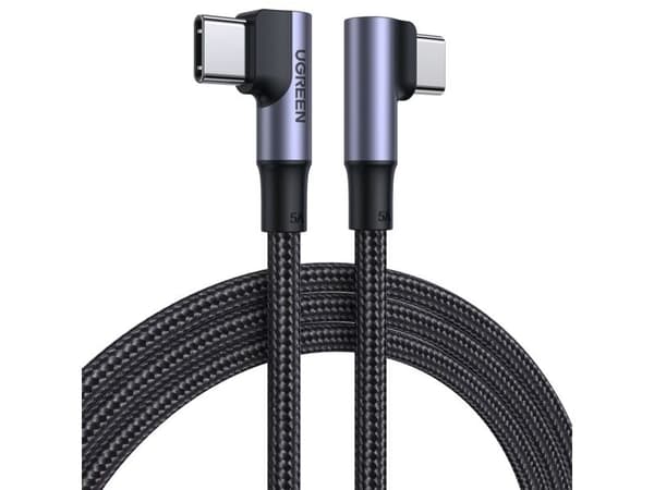 UGREEN US335 in Kampini USB-C-kabel 5A 100W 1m - Juodas