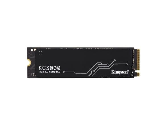 Kingston | KC3000 - SSD - 4TB - intern - M.2 2280 - PCIe 4.0 (NVMe)