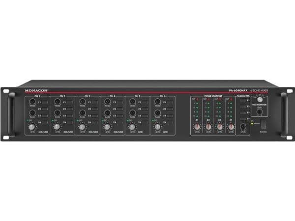 Monacor PA-6040MPX, Lajittelu