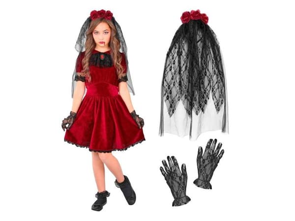 Gotisk Vampyr brud kostume