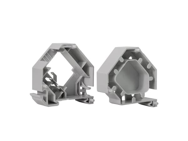 LogiLink MP0055 - DIN-skinneadapter for fiberoptiske keystone-moduler