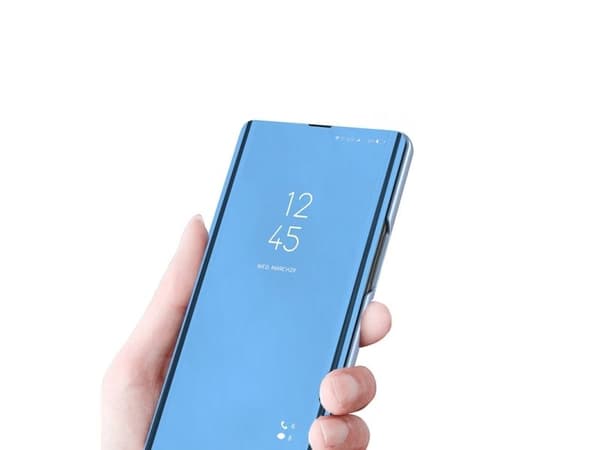 Clear View Case flipdeksel Samsung Galaxy A73 blå
