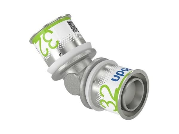 Uponor S-Press Plus vinkel - 45 gr. 32x32 mm 32x32 mm