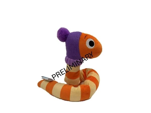 DR Orm Twister plysch, 45 cm