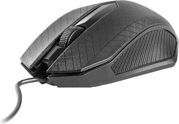 Tracer Click - Mus - optisk - 3 knapper - kablet - USB