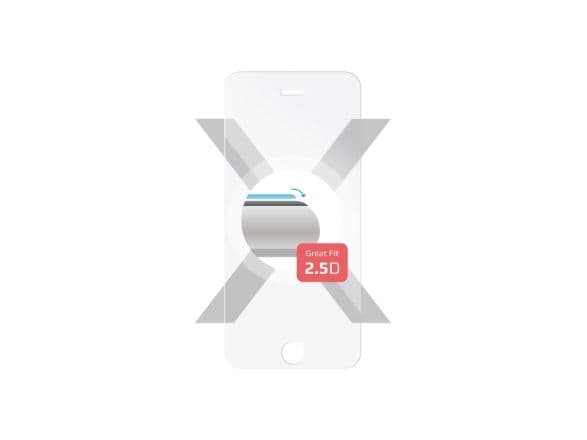 FIXED - Skjermbeskyttelse for mobiltelefon - 2.5D - glass - blank - for Apple iPhone 16 Plus