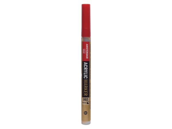 Amsterdam akrylmärkpenna 2 mm Light Gold 802