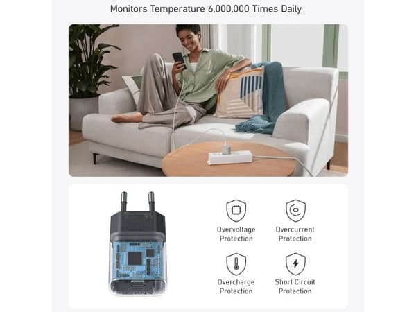Anker 511 Nano, Sisätila, AC, musta