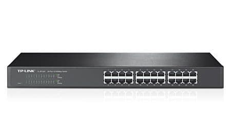 TP-Link TL-SF1024 - Switch - 24 x 10/100 - stasjonær