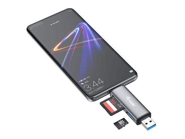 Kortläsare Equip USB 3.0 + USB-C för SD/MicroSD