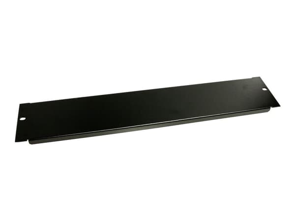 Startech 2U Blanking Panel - Steel Rack Mount Filler Panel - for 19in Server Rack Enclosure or Cabinet - Black Rack Panel (BLANKB2) - Tomt panel - ...