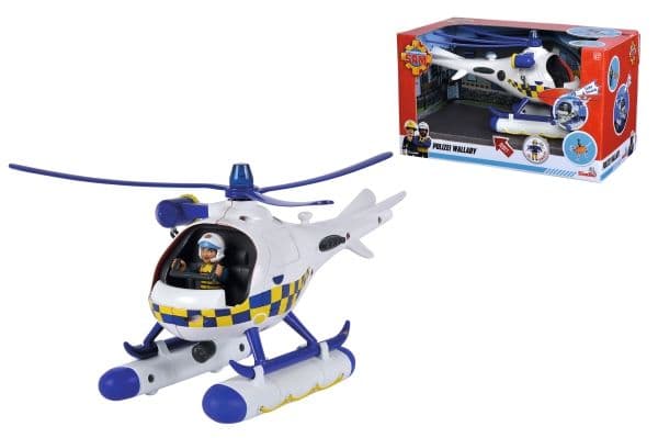 Fireman Sam politihelikopter