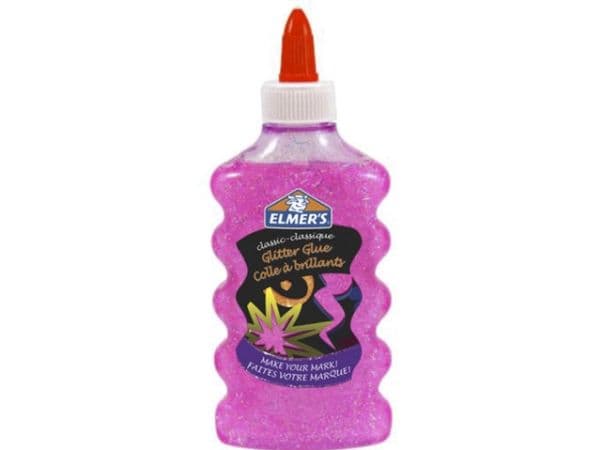 Elmer's Glitterlim Pink 177ml til slim
