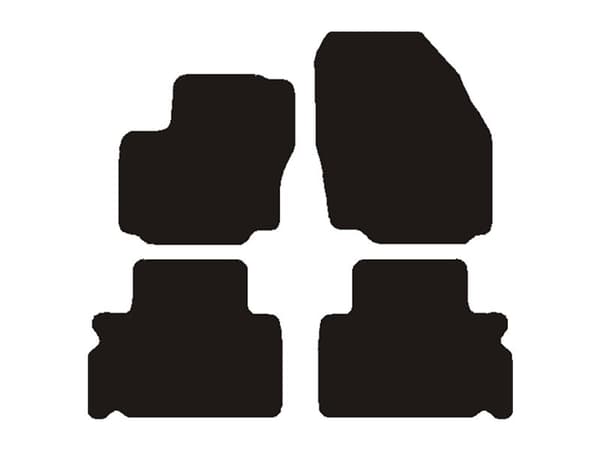 Velourmattor Ford Galaxy II 5P 2006-2009