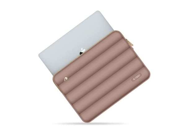 Tech-Protect Puffy laptopväska 15-16" - brun
